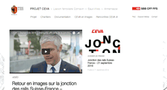 Desktop Screenshot of ceva.ch